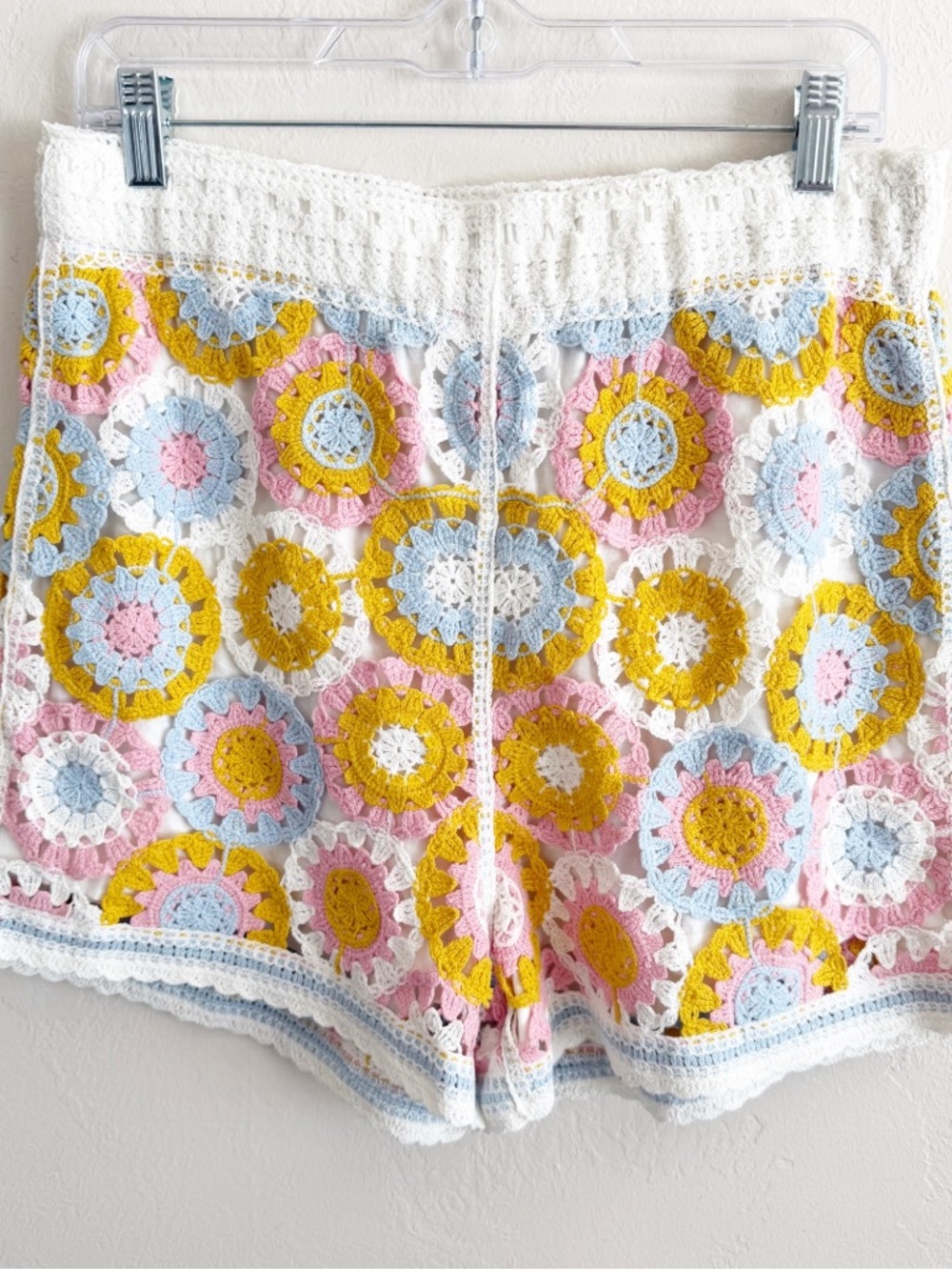 Anthropologie Sunday In Brooklyn  Crochet Two-Piece Tank & Shorts Set M/L - Picture 2 of 10